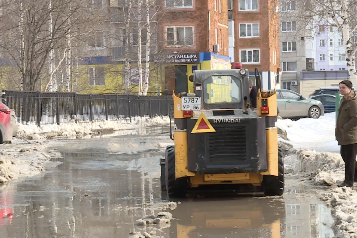 Городские службы готовятся к половодью