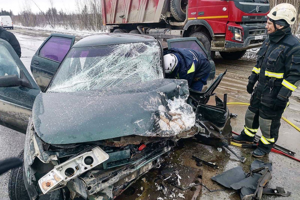 На трассе Нижневартовск-Радужный произошло серьезное ДТП