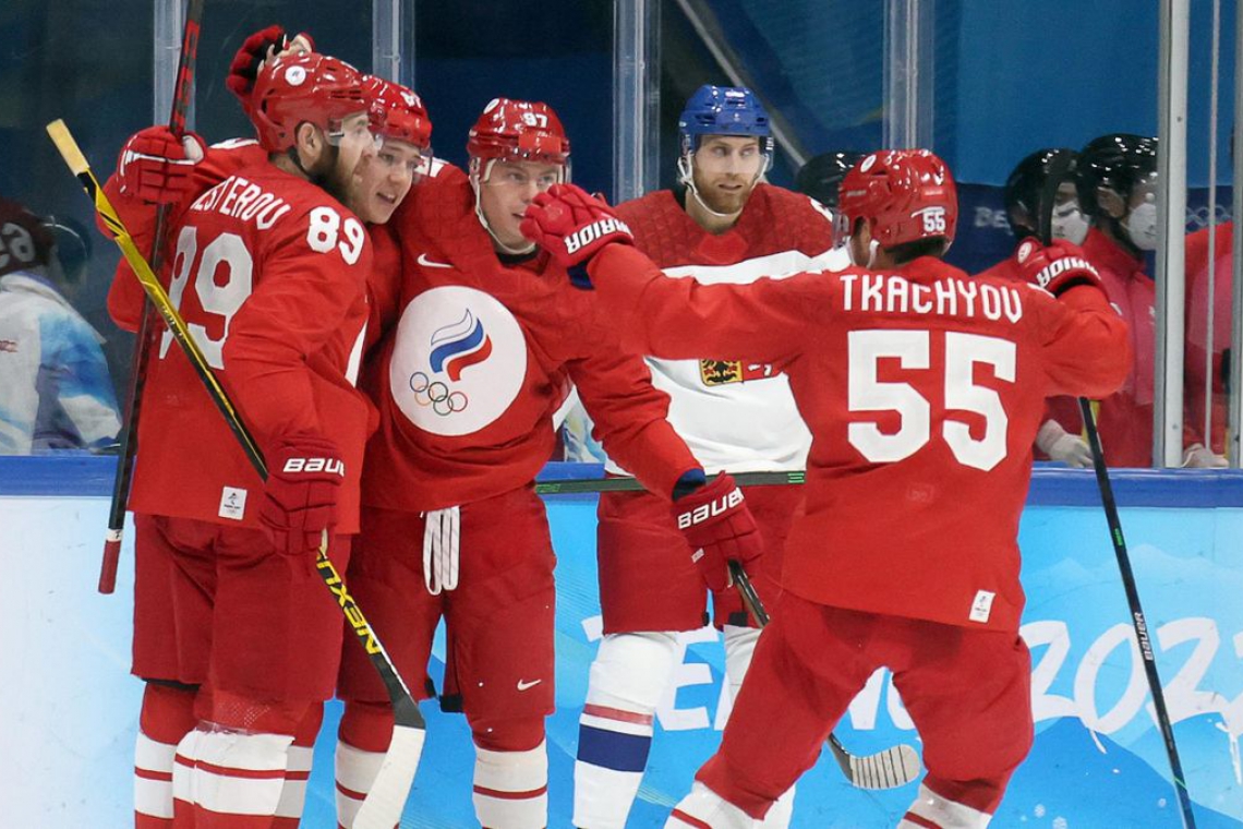 Сборная России по хоккею пробилась в полуфинал хоккейного турнира Олимпиады 