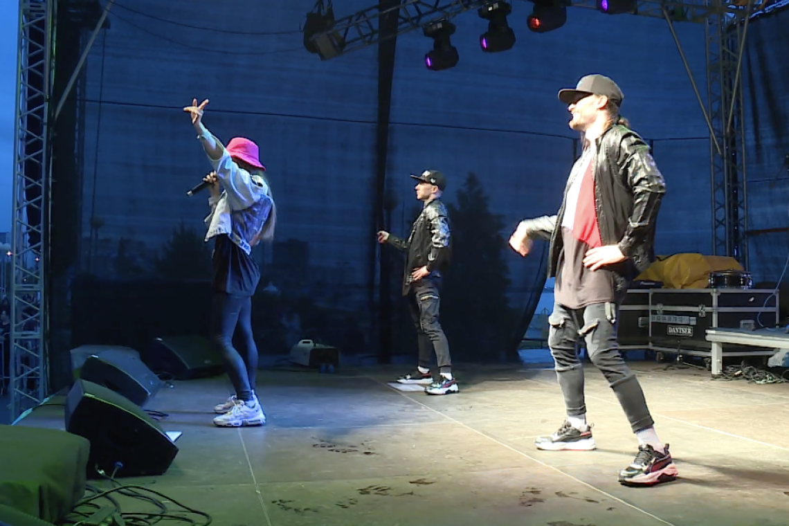 Российская поп-группа «Демо» выступила в Нижневартовске 