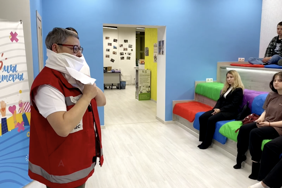 Специалисты "Красного Креста" в Нижневартовске проводят спецкурсы для резервистов