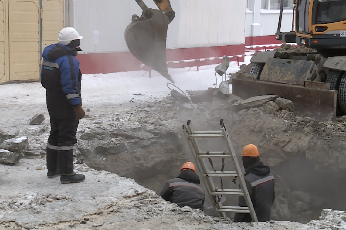 Один из домов Нижневартовска временно остался без горячей воды