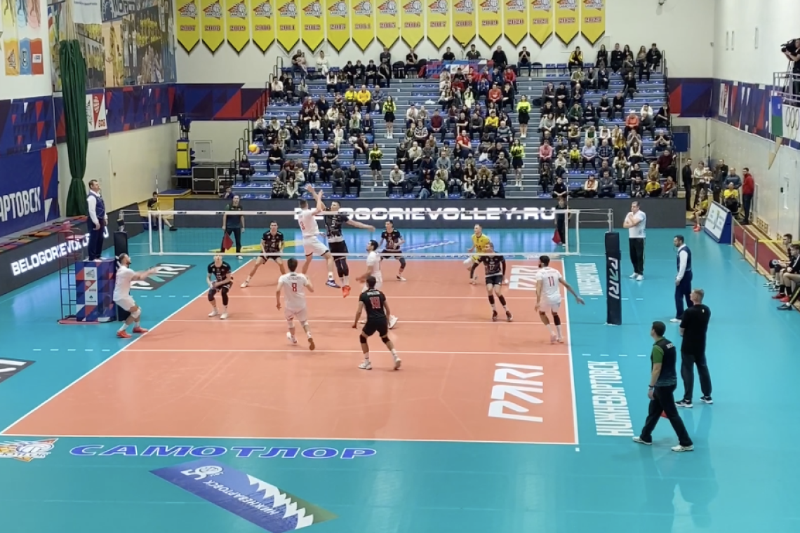 Очередной матч Российской Суперлиги по волейболу провела местная «Югра-Самотлор»