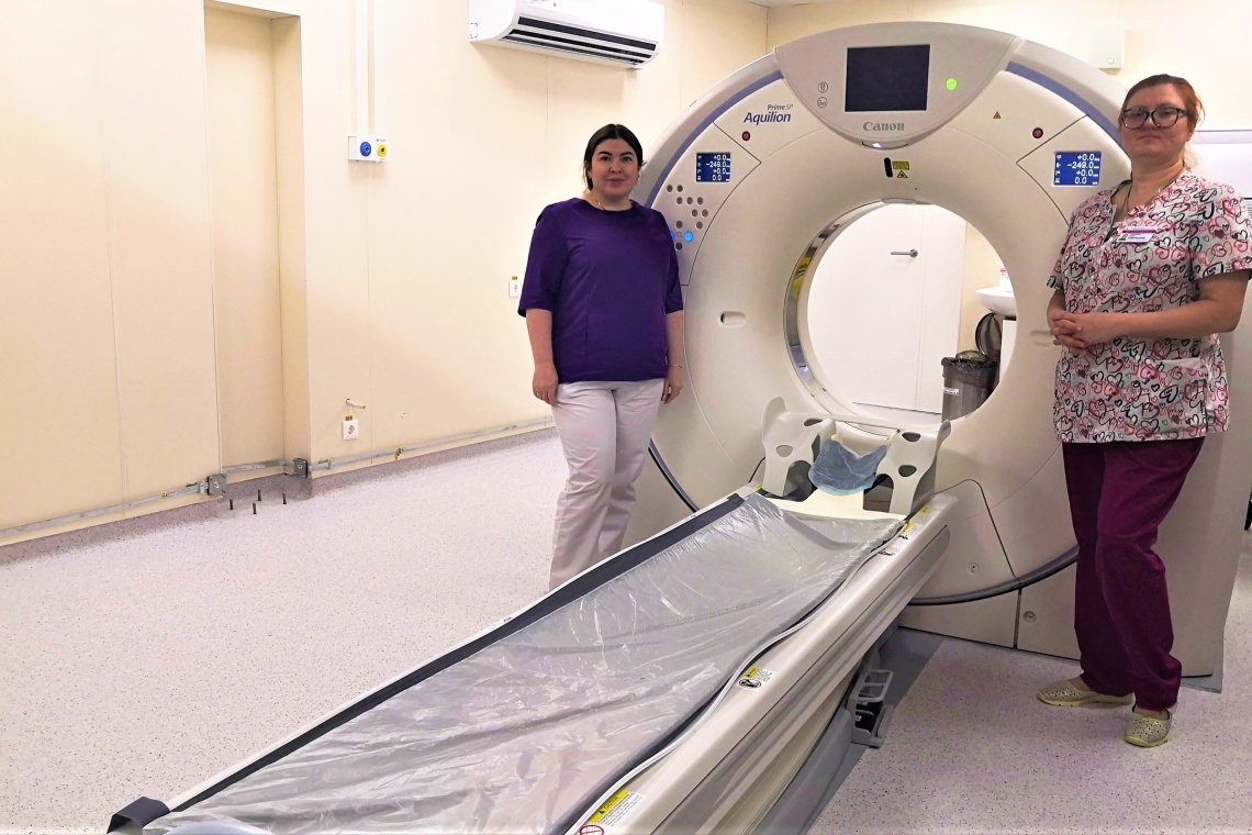 В окружной клинической больнице Ханты-Мансийска появился инновационный томограф