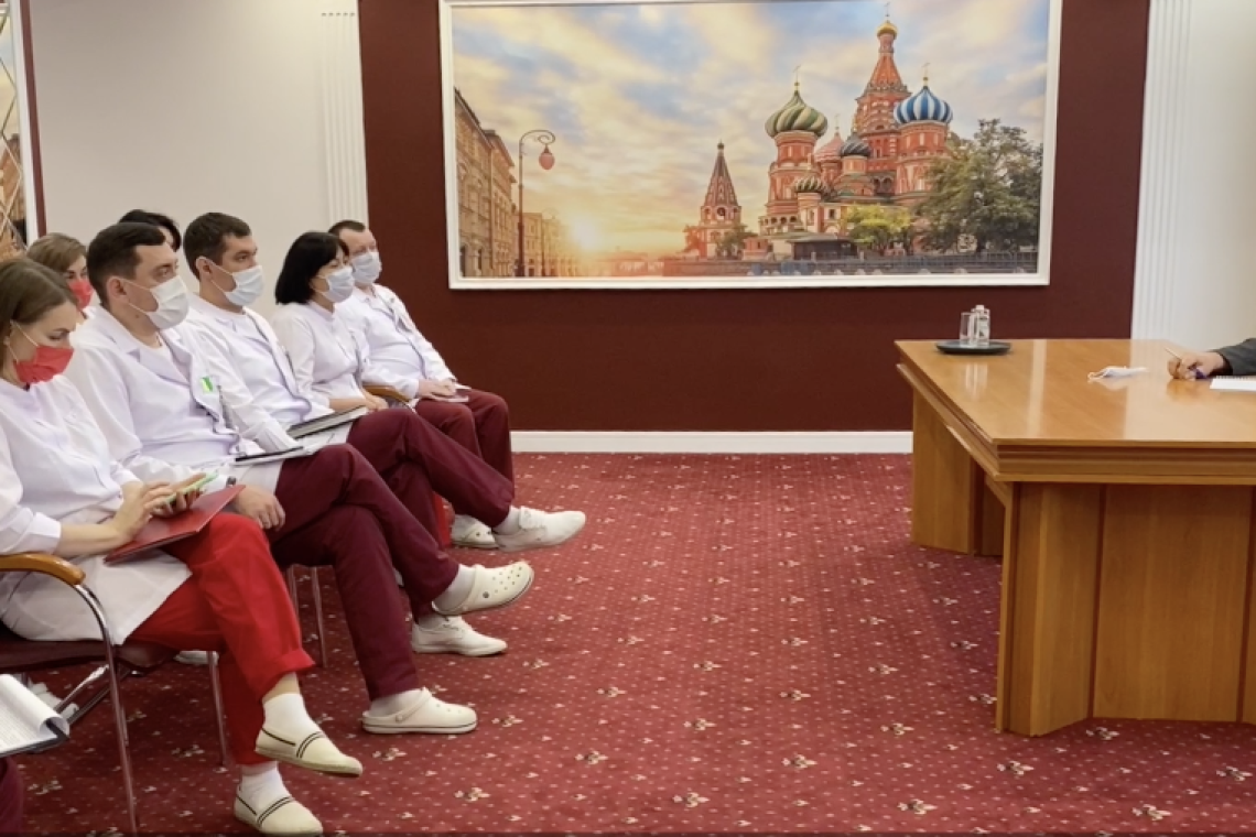Нижневартовск посетил президент Академии медико-технических наук из Москвы