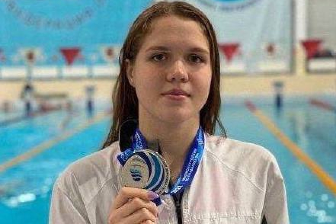 Вартовчанка Елизавета Агапитова завоевала 2 серебряные медали на чемпионате России по плаванию