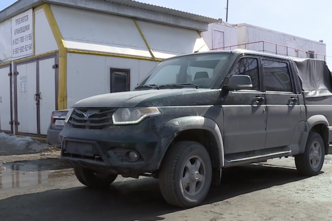 Представители дагестанской диаспоры отправили УАЗ "пикап" в зону специальной военной операции