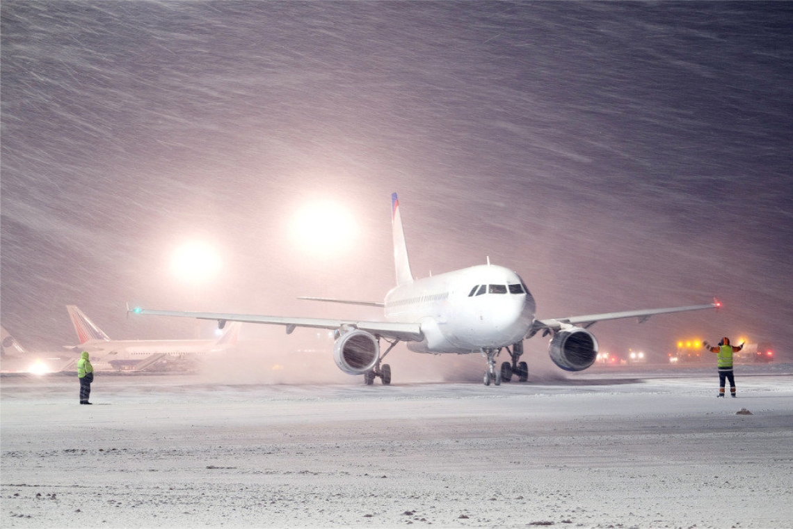 Аэропорт Сургута задерживает рейсы из-за ледяного дождя