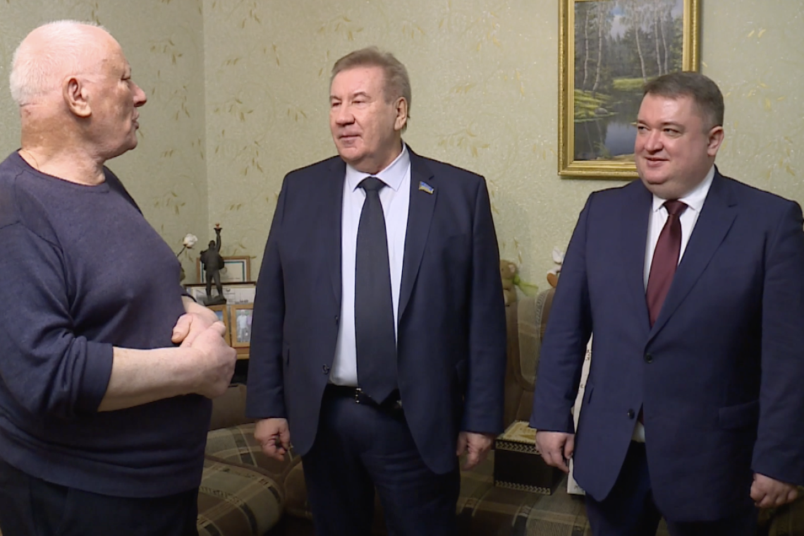 Встреча председателя Думы Югры Бориса Хохряков с ветеранами труда