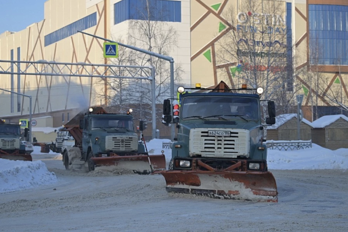 Как проходит уборка снега в Нижневартовске?