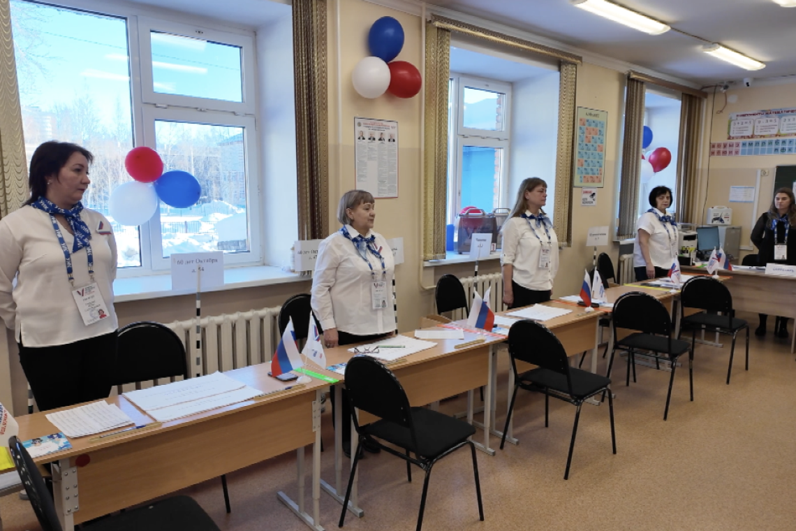 Как прошло открытие участков для голосования в Нижневартовске?
