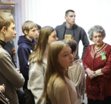 Дети из Белгорода посетили Нижневартовский совет ветеранов