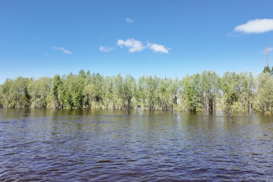 Уровень воды в Оби на 3 июля